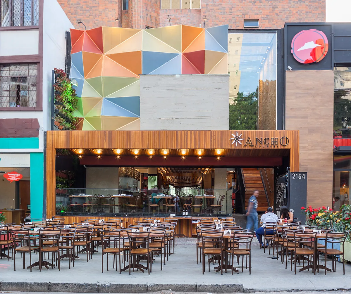 Ancho Lourdes, Restaurante, projeto APTAR